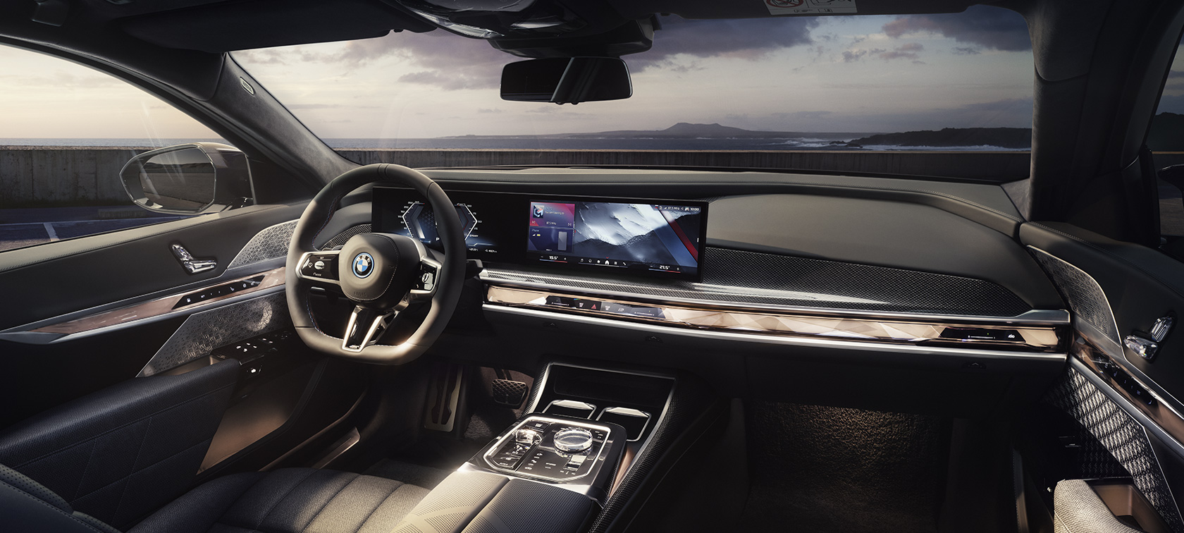 BMW i7 M70 xDrive G70 interieur